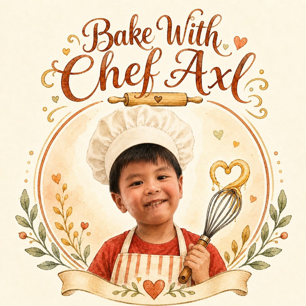 Chef Axl baking