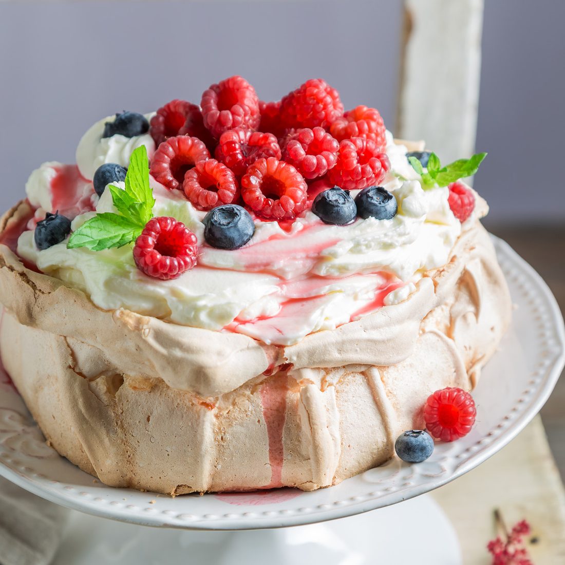 Pavlova — baked with Chef Axl
